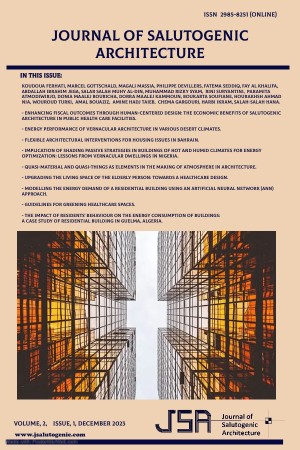 Journal of Salutogenic Architecture
