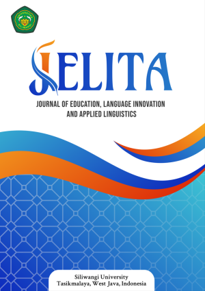 JELITA: Journal of Education, Language Innovation, and Applied Linguistics