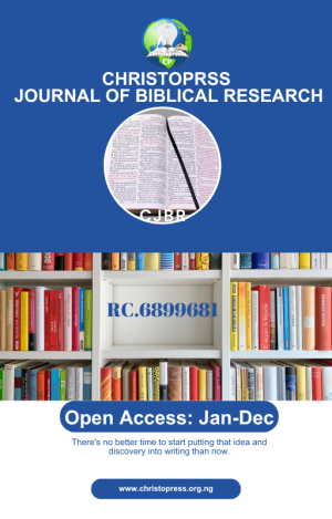 Biblical Research: A Theological and Epistemological Inquiry