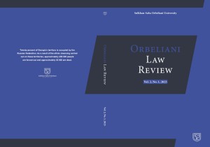 Orbeliani Law Review