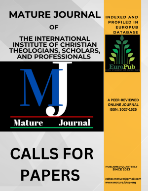 Mature Journal of the International Institute of Christian Theologians, Scholars, and Professionals