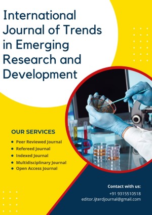 International Journal of Trends in Emerging Research and Development