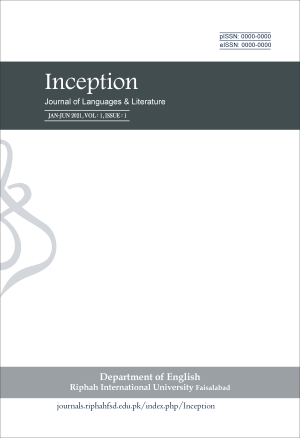 Inception - Journal of Languages & Literature