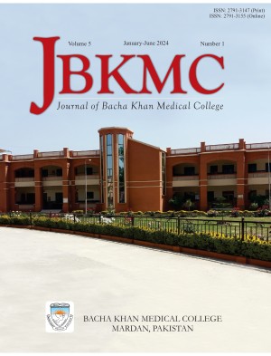 JOURNAL OF BACHA KHAN MEDICAL COLLEGE