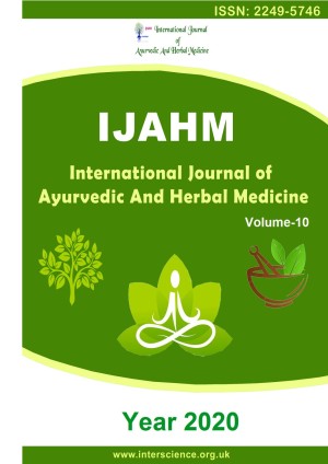 International Journal Of Ayurvedic And Herbal Medicine