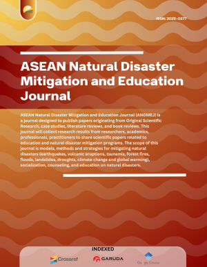 ASEAN Natural Disaster Mitigation and Education Journal (ANDMEJ)