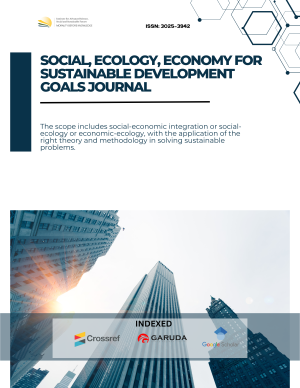 Social, Ecology, Economy for Sustainable Development Goals Journal (SEESDGJ)