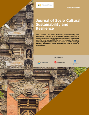 Journal of Socio-Cultural Sustainability and Resilience (JSCSR)