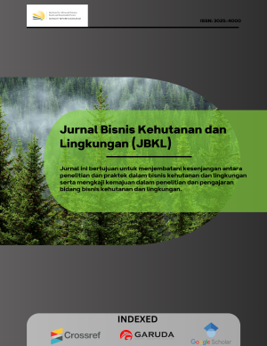 Jurnal Bisnis Kehutanan dan Lingkungan (JBKL)