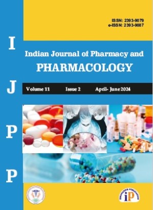 Indian Journal of Pharmacy and Pharmacology