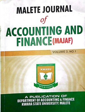 Malete Journal of Accounting and Finance