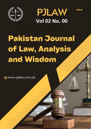 Pakistan Journal of Law, Analysis and Wisdom