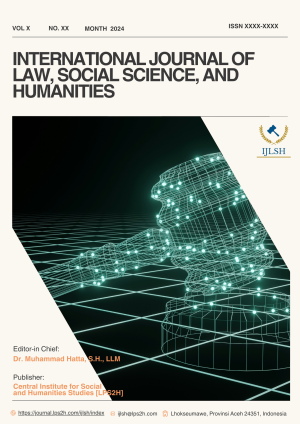 International Journal of Law, Social Science, and Humanities (IJLSH)