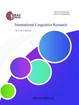 International Linguistics Research