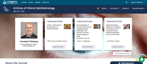 Archives of Clinical Ophthalmology