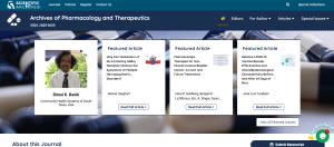 Archives of Pharmacology and Therapeutics