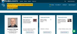 Archives of Clinical and Experimental Ophthalmology