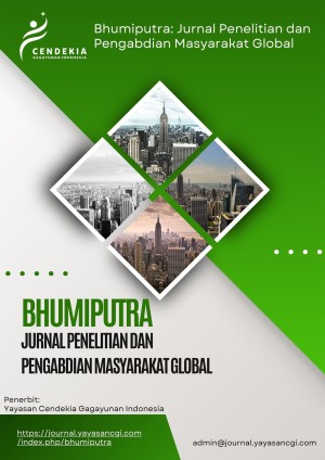 Bhumiputra: Jurnal Penelitian dan Pengabdian Masyarakat Global