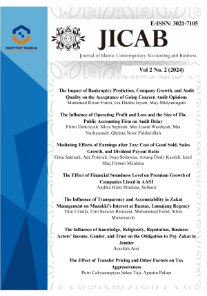 Journal of Islamic Contemporary Accounting and Business