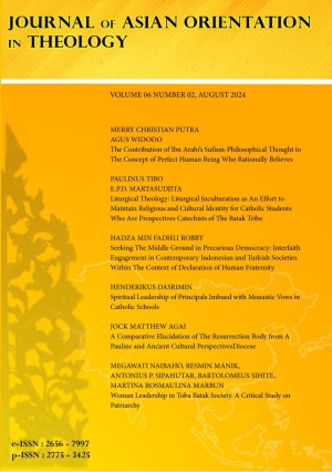 Journal of Asian Orientation in Theology