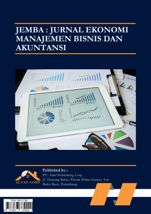 JEMBA : Jurnal Ekonomi Manajemen Bisnis dan Akuntansi