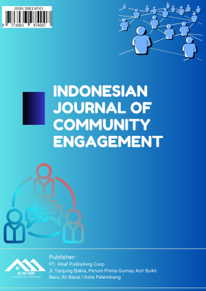 IJCE : Indonesian Journal of Community Engagement