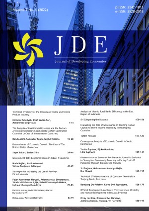 JDE (Journal of Developing Economies)